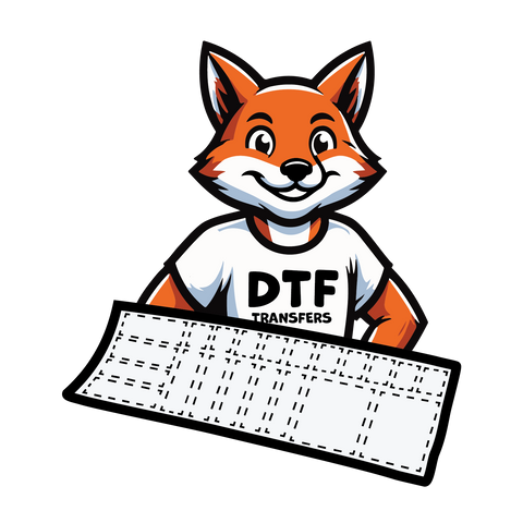 We Turn Your Design Into High Quality DTF Transfers