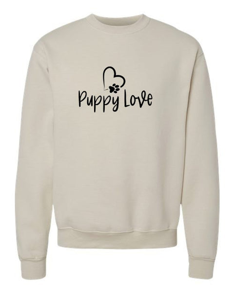 Puppy Love Crewneck Sweater