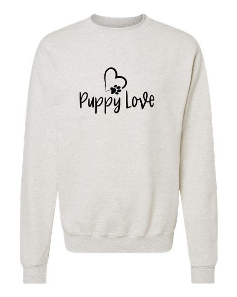 Puppy Love Crewneck Sweater