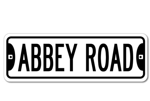 Abbey Road Aluminum Street Sign